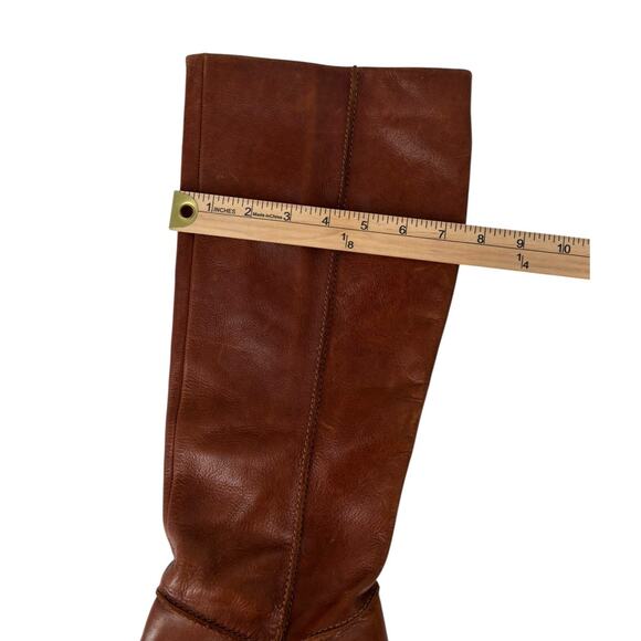 Seychelles Tall Block Heel Boots Western Boho Cognac Southwestern Size 8 - Picture 11 of 16